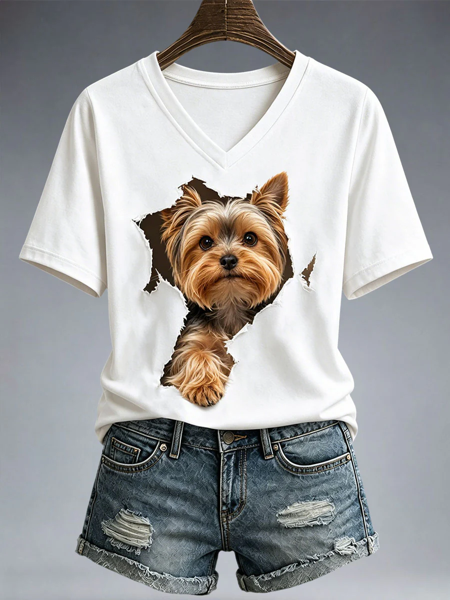 Women's Lovely Yorkshire Terrier T-Shirt