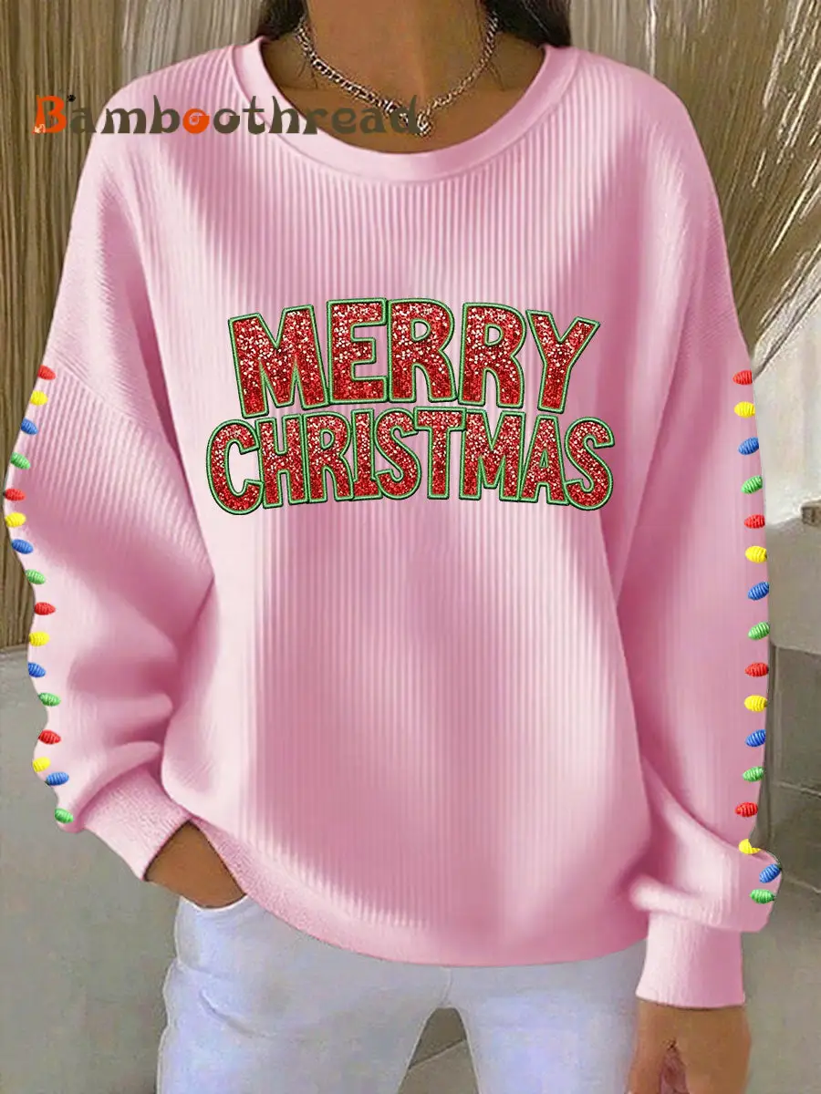 Women's Merry Christmas sweatshirts - Image 2