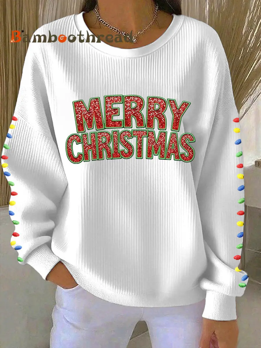 Women's Merry Christmas sweatshirts - Image 3