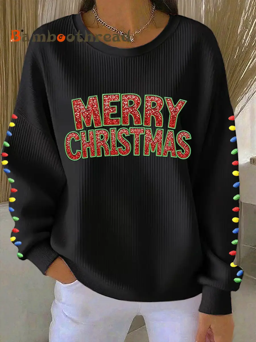 Women's Merry Christmas sweatshirts - Image 4