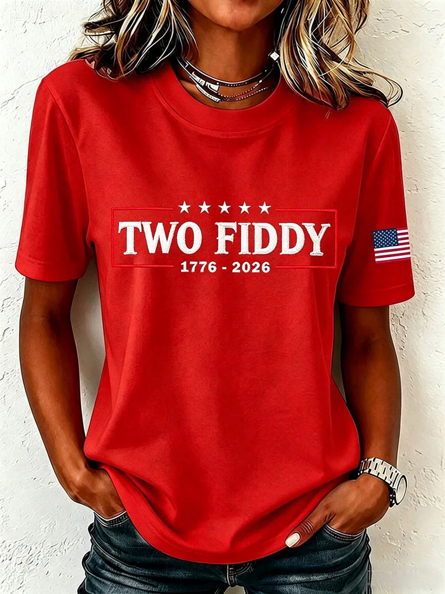 Women's Two Fiddy T-Shirt - Image 3