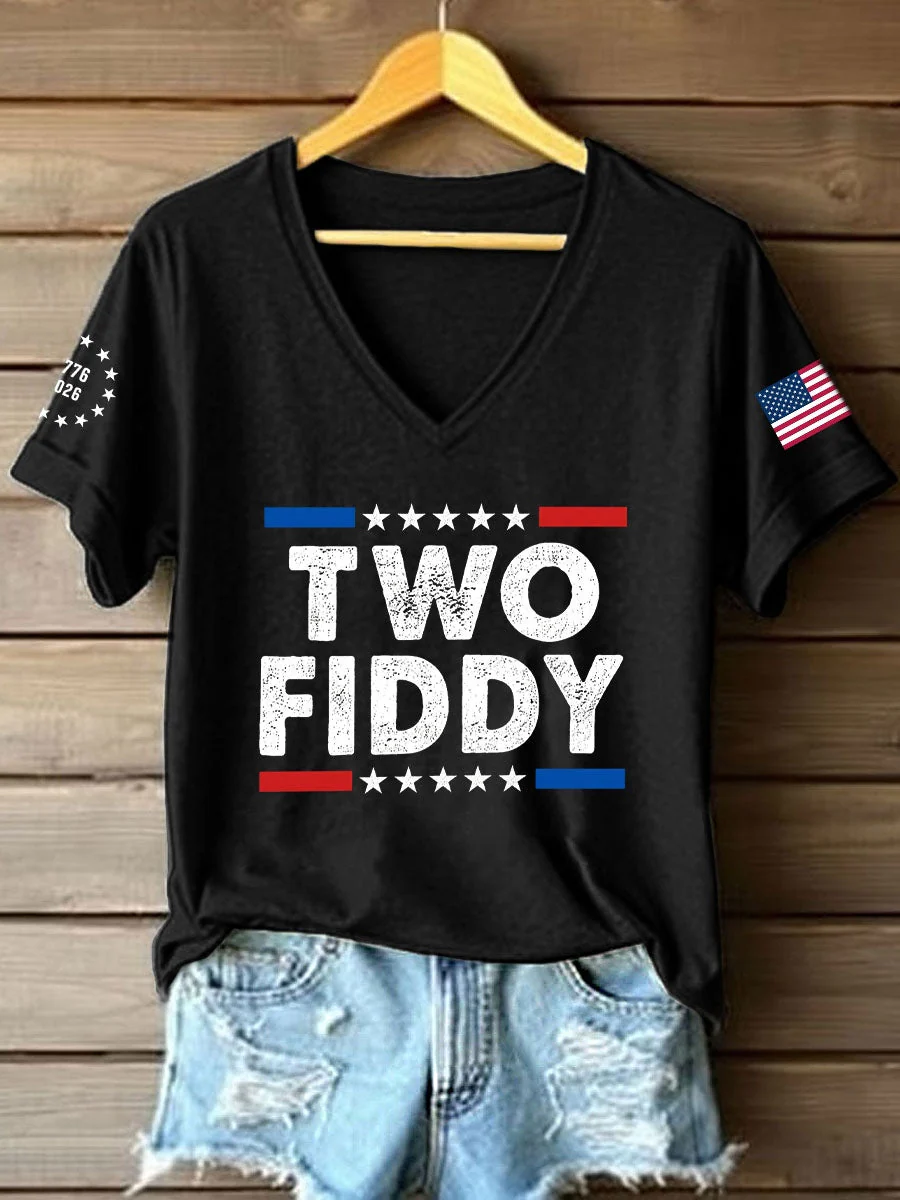 Women's Two Fiddy T-Shirt - Image 3