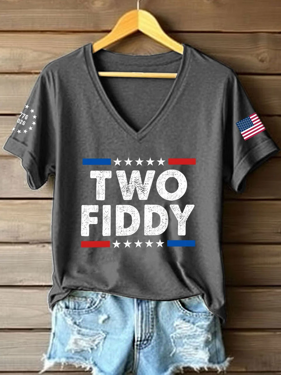 Women's Two Fiddy T-Shirt - Image 4