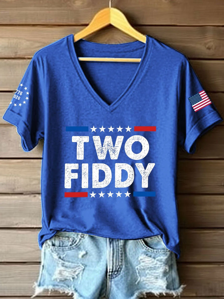 Women's Two Fiddy T-Shirt - Image 5